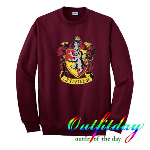 gryffindor logo sweatshirt