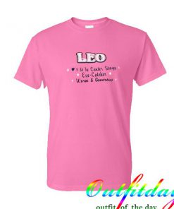 leo zodiac tshirt