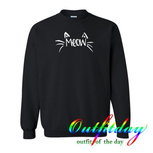 meow sweatshirt