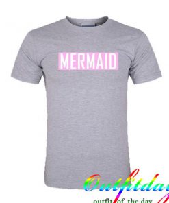 mermaid font tshirt