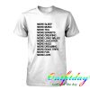 more sleep more music tshirt