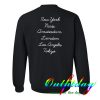 new york paris amsterdam sweatshirt back