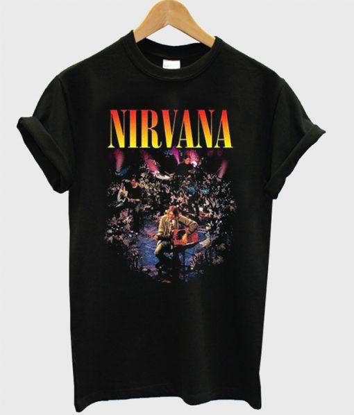 nirvana unplugged in new york T-shirt SU