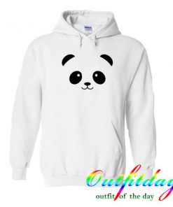 panda face hoodie