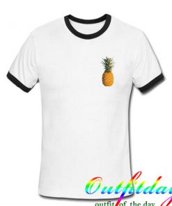 pineapple ringer tshirt