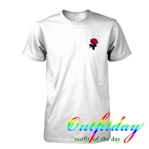 red rose tshirt