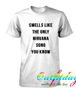 smells like the only nirvana tshirt