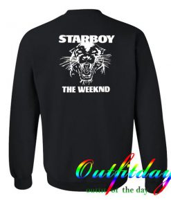starboy weekend sweatshirt back