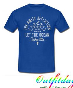 the amity affliction let the ocean take me tshirt