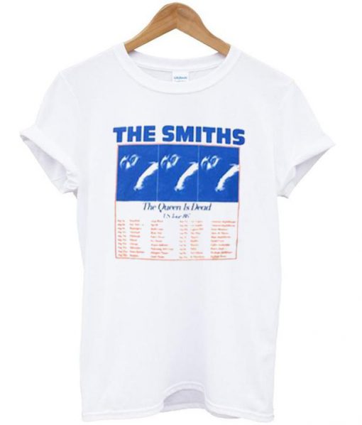 the smiths the queen is dead us tour 86 T-shirt  SU