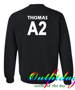 thomas A2 sweatshirt back