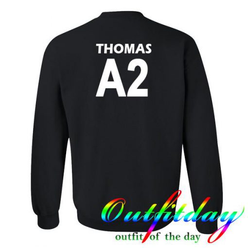 thomas A2 sweatshirt back