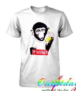 y'ello monkeys tshirt
