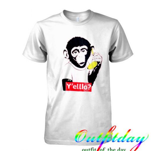 y'ello monkeys tshirt