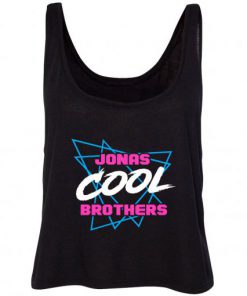 Jonas Brothers Cool Triangles Crop Tank-top