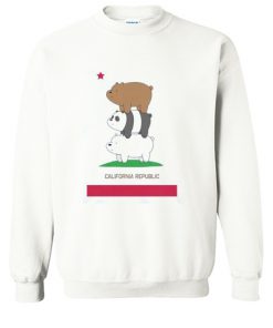 We Bare Bears Cali Stack Sweatshirt (OM)