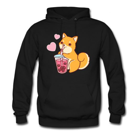 Bubble Tea Shiba Hoodie (OM)