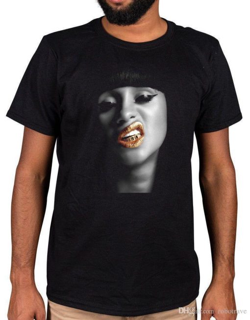 Cardi B RapperT-Shirt Bartier Cardi American Actress- Famous Unisex T-shirt