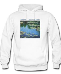 Claude Monet Painting Water Lilies Hoodie (OM)