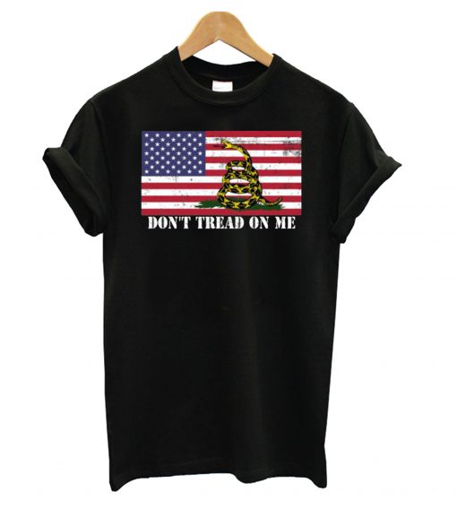 Don’t Tread On Me Gadsden Flag American T shirt
