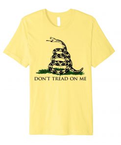 Don’t Tread On Me Liberterian Tea Party Gadsden Flag T shirt
