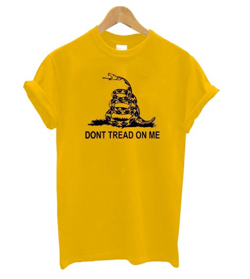 Don’t Tread on Me Yellow T shirt