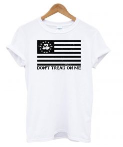 Gadsden Flag Dont Tread On Me White T shirt