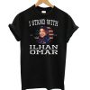 I Stand with Ilhan Omar Vintage Design T shirt
