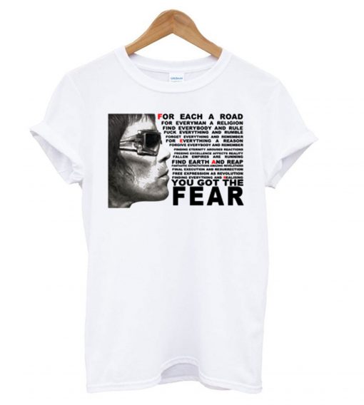 Ian Brown FEAR T shirt