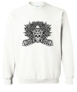 Jaguar Skull Mask Sweatshirt (OM)