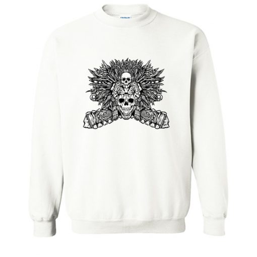 Jaguar Skull Mask Sweatshirt (OM)