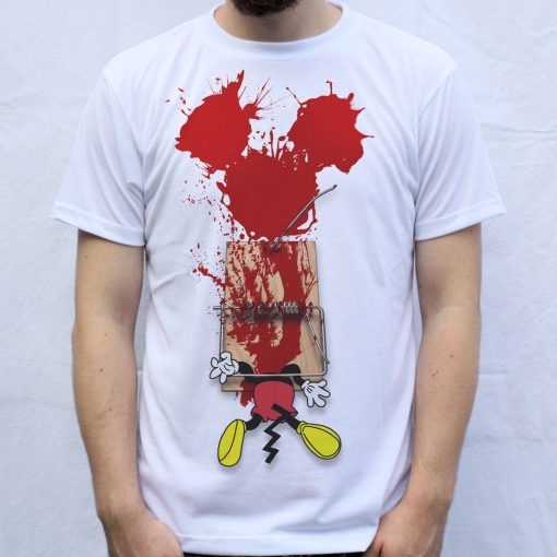 Mickey Mouse-Mickey Trapped T Shirt Design Mouse Trap’ T-Shirt