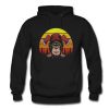 Monkey Lumberjack Retro Hoodie (OM)