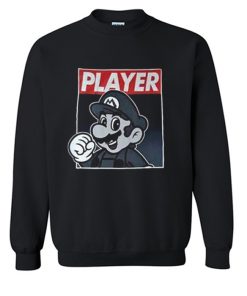 Player Super Mario Sweatshirt (OM)