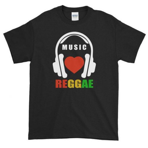 I Love Reggae Music T-Shirt