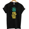 Pineapple Font T shirt