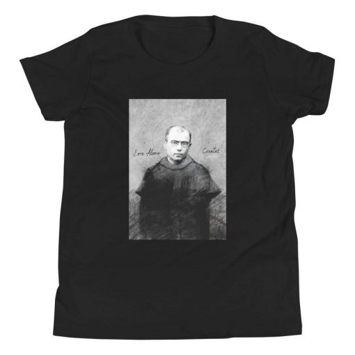 Saint Maximilian Kolbe Youth Short Sleeve T-Shirt