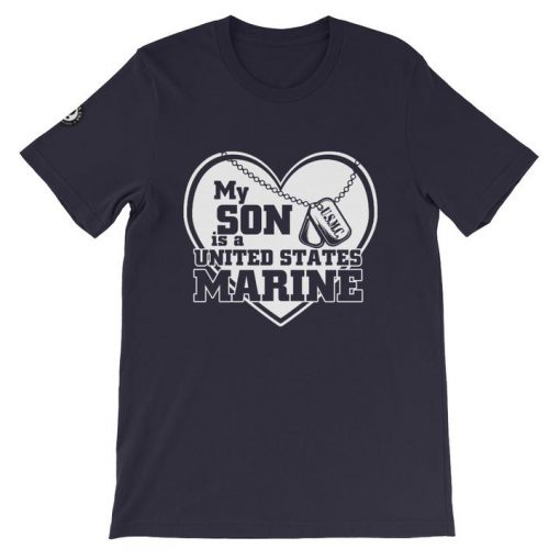 Son is a Marine Short-Sleeve Unisex T-Shirt