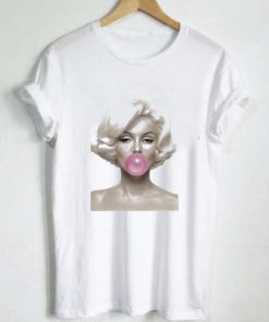 marilyn monroe bubble gum T Shirt Size S,M,L,XL,2XL,3XL