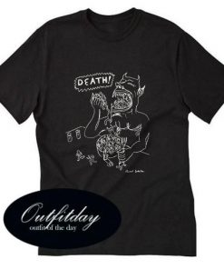 Altamont X Daniel Johnston Death T shirt