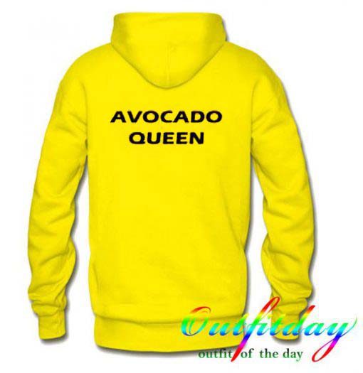 Avocado Queen Yellow Hoodie