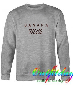 Banana Milk Sweatshirt