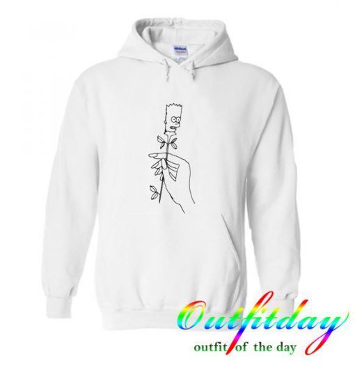 Bart Rose Hand comfort Hoodie