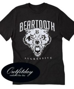 Beartooth Agressive Wolf T-Shirt