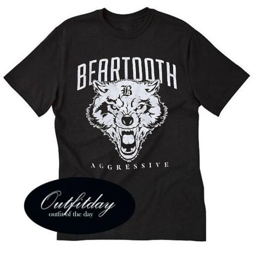 Beartooth Agressive Wolf T-Shirt