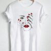 Beautiful Woman Artistic Sketcha T Shirt Size XS,S,M,L,XL,2XL,3XL