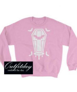 Coffin Bats Cross Sweatshirt