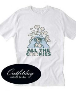 Cookies Sesame Street T Shirt Size XS,S,M,L,XL,2XL,3XL
