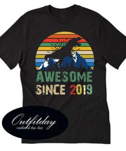 Dinosaur Awesome Since 2019 T shirt