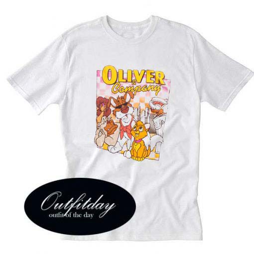 Disney Oliver & Company T Shirt Size XS,S,M,L,XL,2XL,3XL